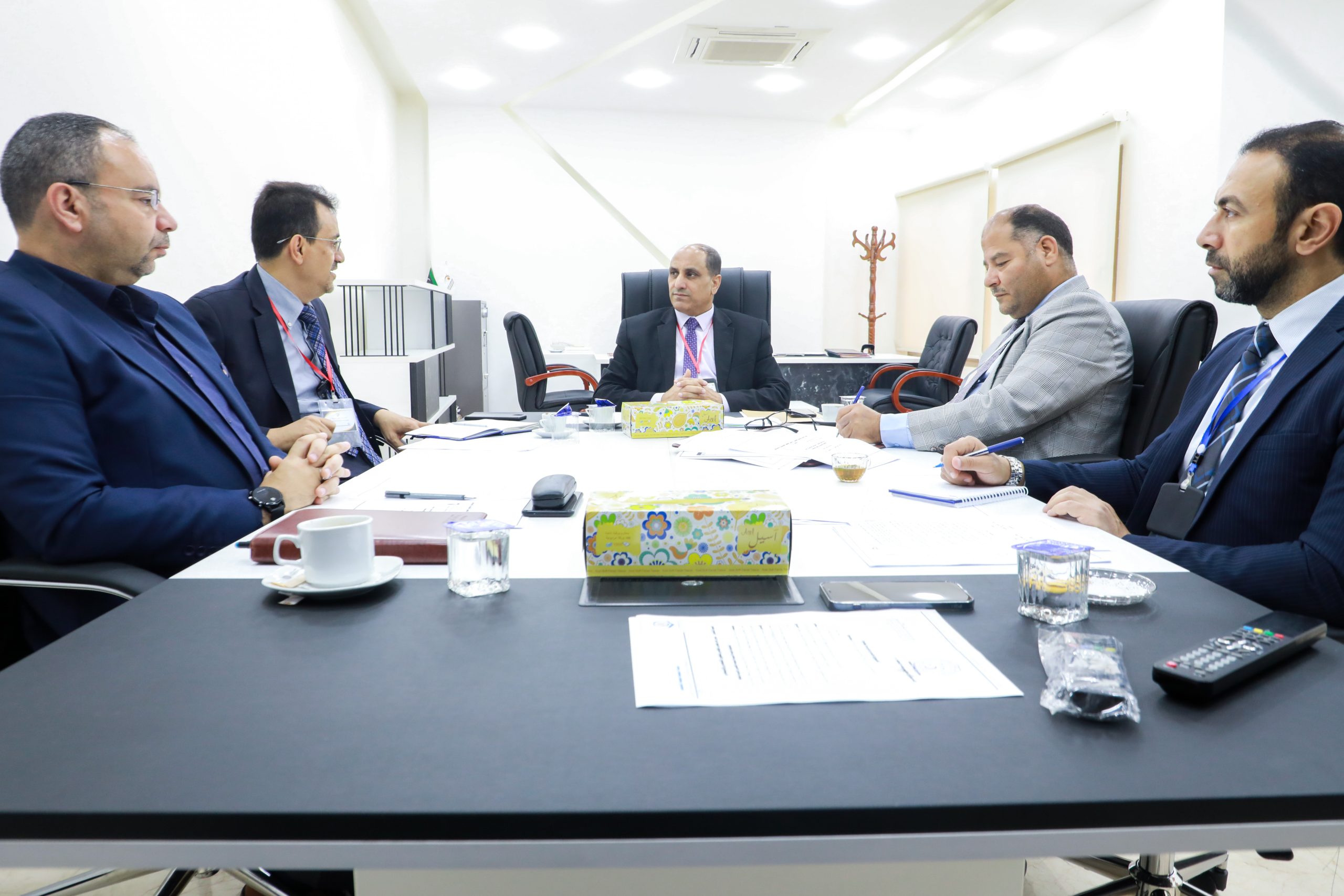 في إطار التعاون المشترك بين المجلس الوطني للتطوير الاقتصادي والاجتماعي والهيئة الليبية للبحث العلمي.