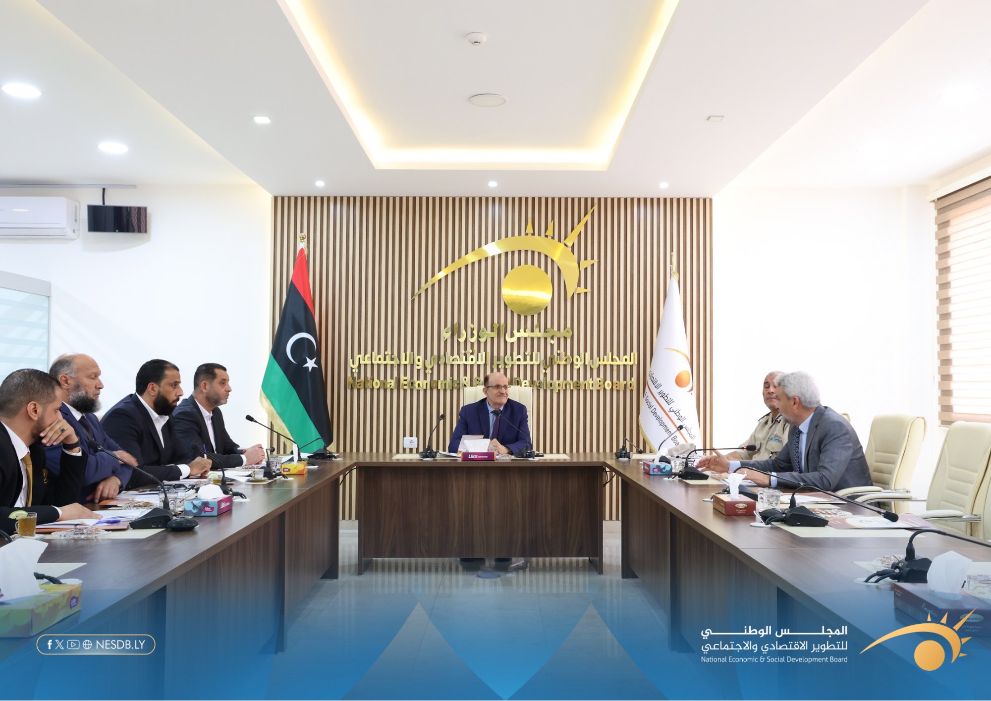لجنة حكومية برئاسة المجلس تبحث معالجة ملف الحظر الأمريكي على سفر المواطنين الليبيين