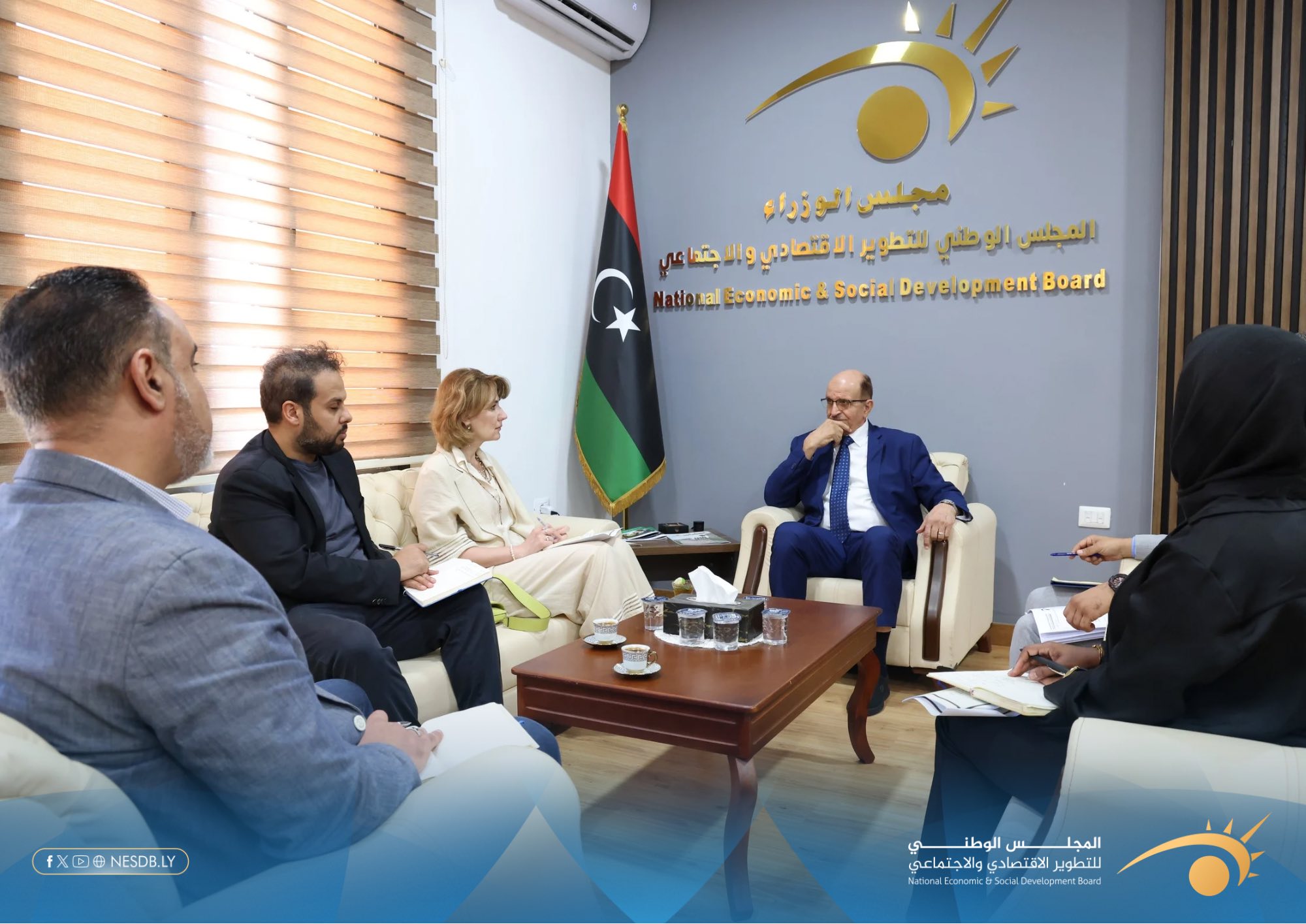 المجلس يبحث مع UNDP سبل تعزيز الشراكة ودعم إعداد الاستراتيجية الوطنية لإدارة المخاطر والكوارث
