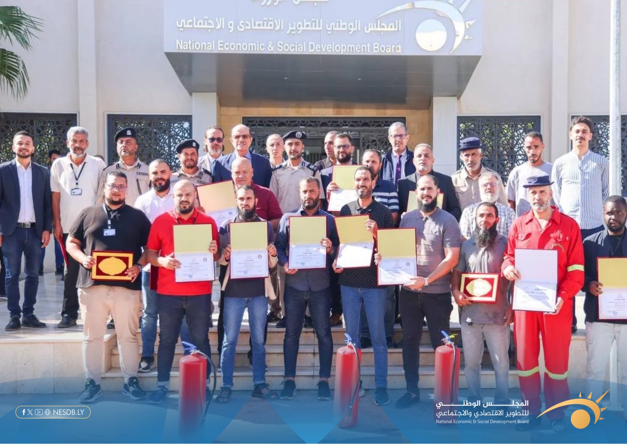 المجلس يُؤهل “فريق الاستجابة الأولية” في دورة تخصصية لمكافحة الحرائق.