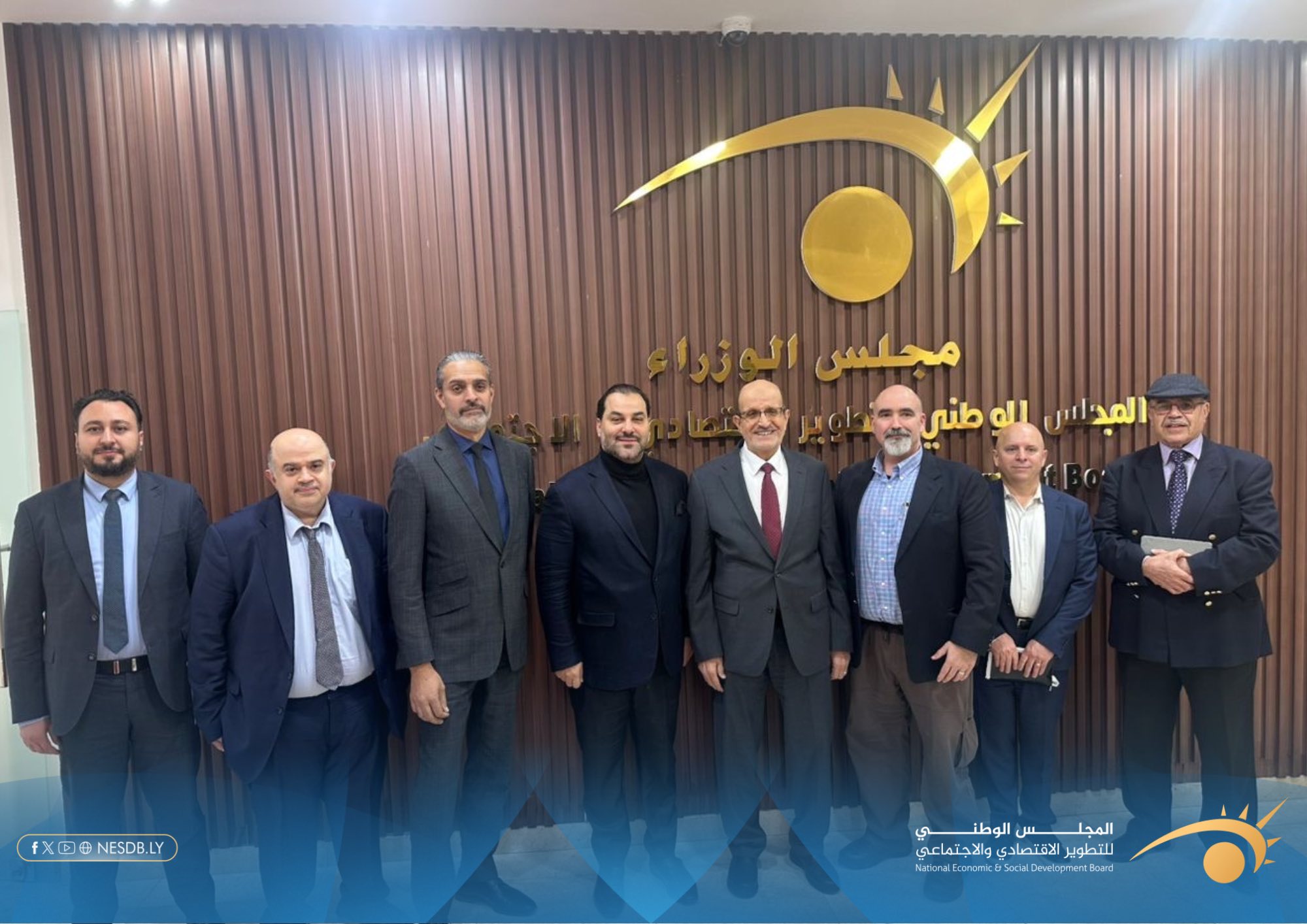 مدير عام المجلس الوطني يستقبل ممثلي شركة KBR الأمريكية لبحث فرص التعاون والشراكة في ليبيا