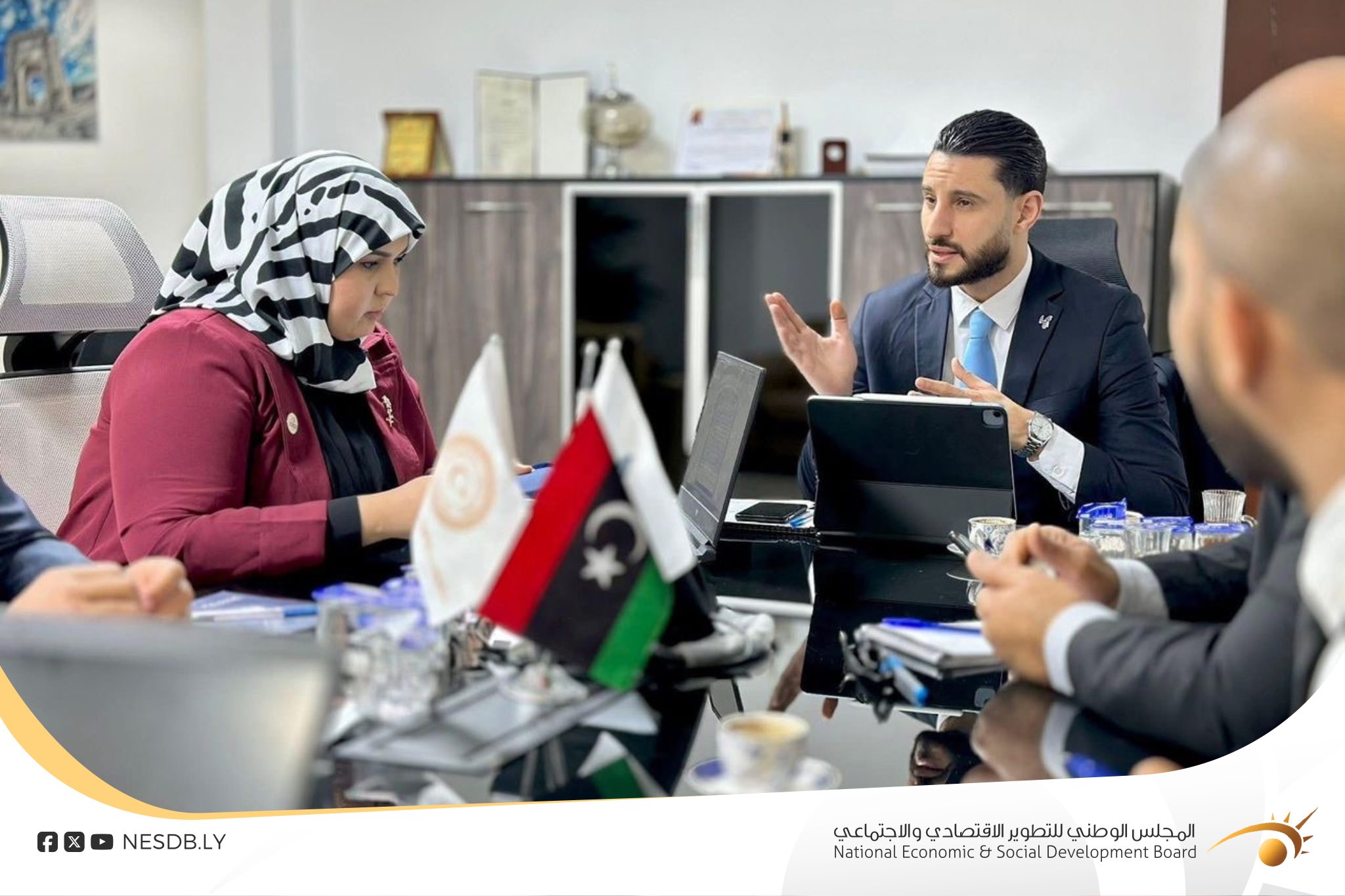 اجتماع فني بين المجلس ووزارة الشباب لمناقشة بعض القضايا ذات الطابع الفني المشترك.