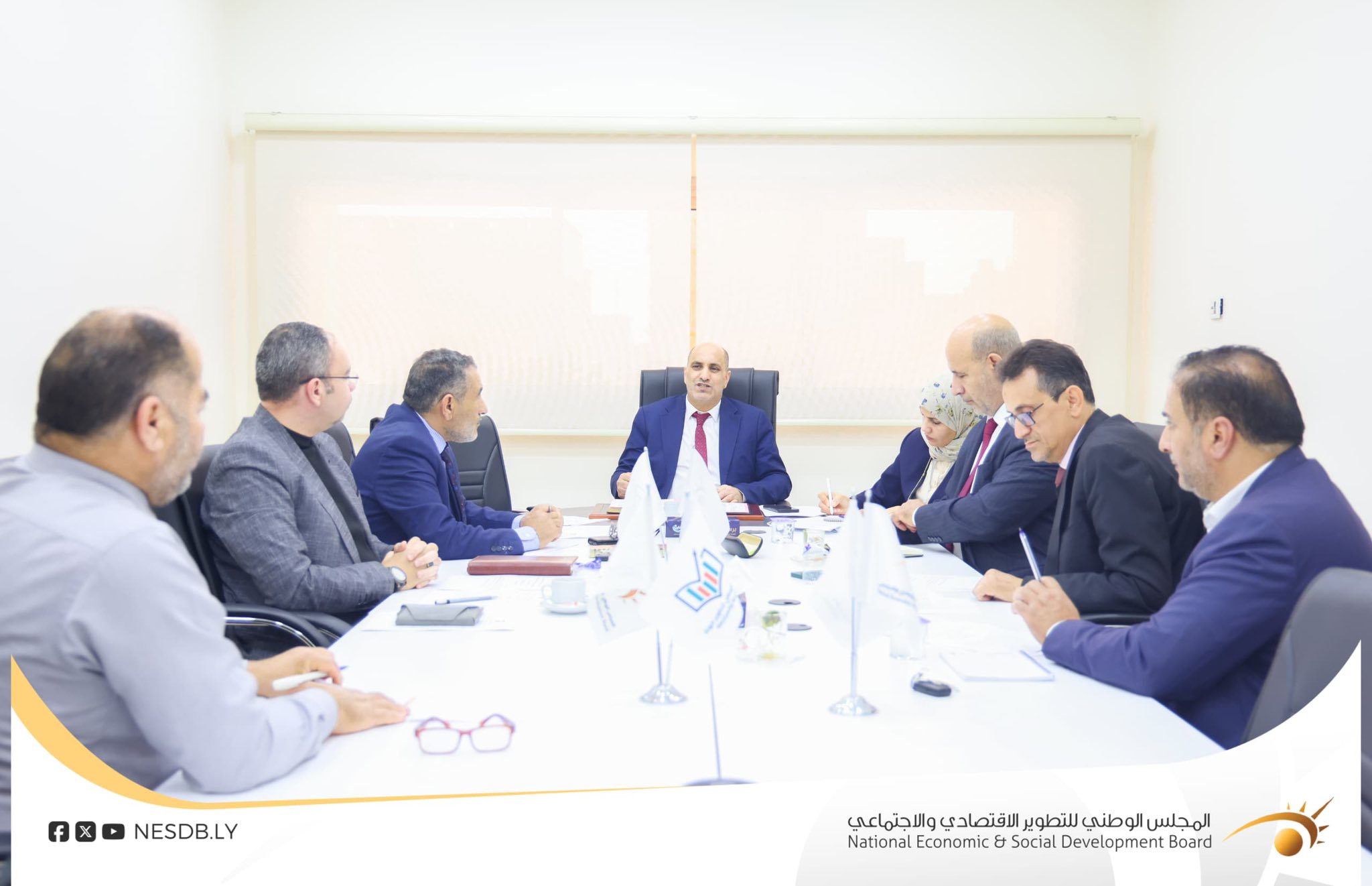 المجلس يعقد اجتماعًا لمتابعة اتفاقيات التعاون ويعلن استعداداته لانطلاق ورشة عمل مشروع تصميم المدن الذكية بالجامعات الليبية.