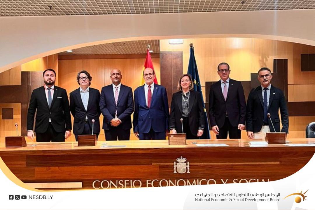 على هامش المنتدى الاقتصادي – الاسباني المجلس الوطني للتطوير الاقتصادي والاجتماعي يبحث في مدريد تعزيز التعاون مع المؤسسات الإسبانية النظيرة.