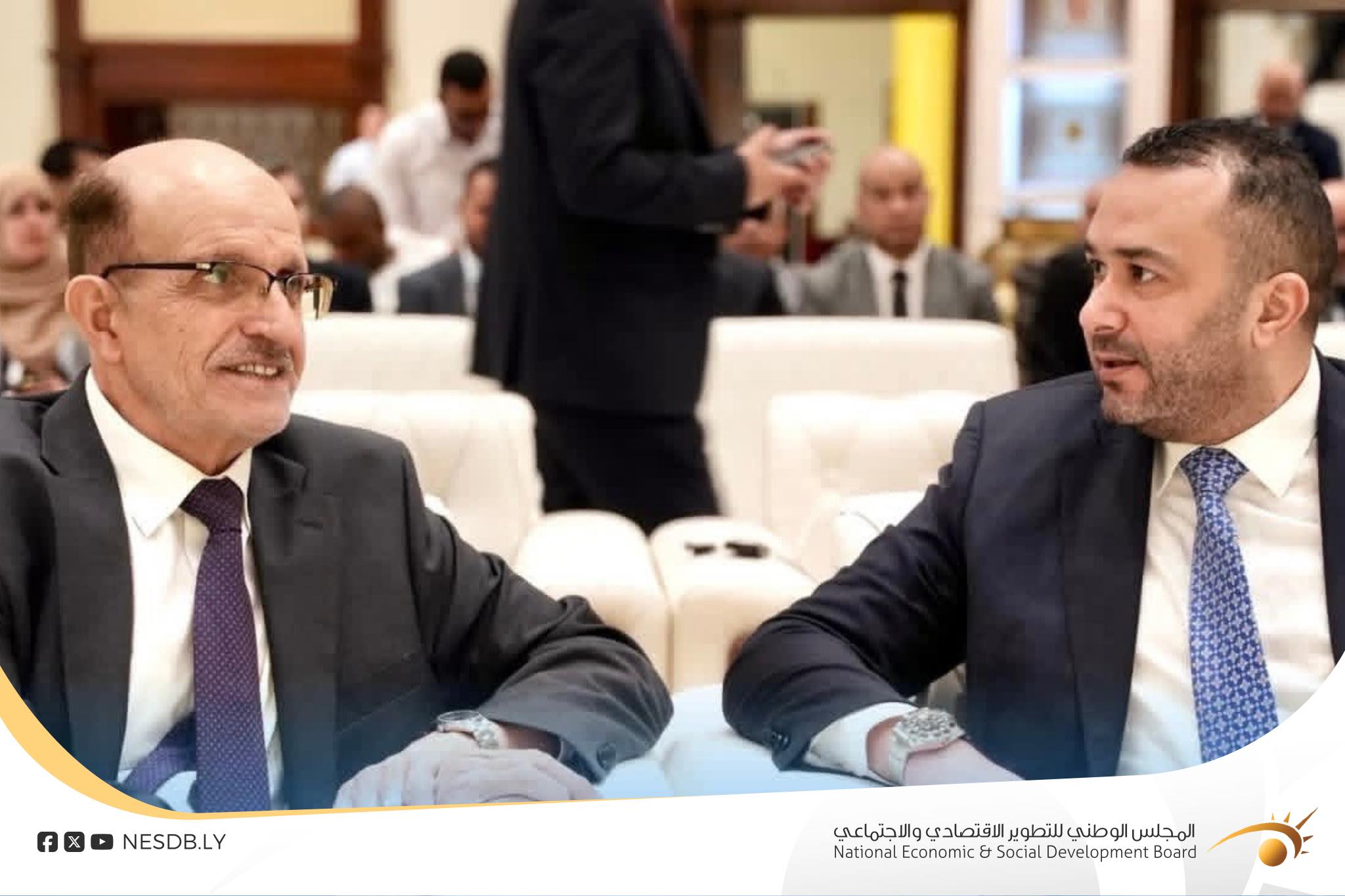 المجلس الوطني يشارك في أعمال الحوار السياساتي رفيع المستوى لإصلاح النظام الصحي في ليبيا